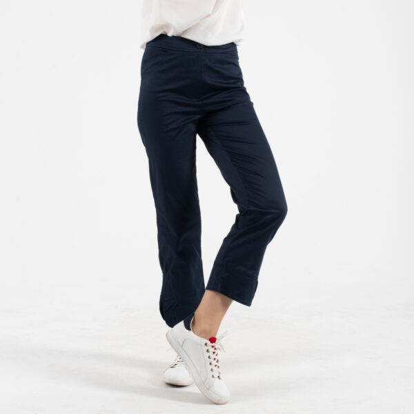 Fidele Μπλε Κάπρι Παντελόνι