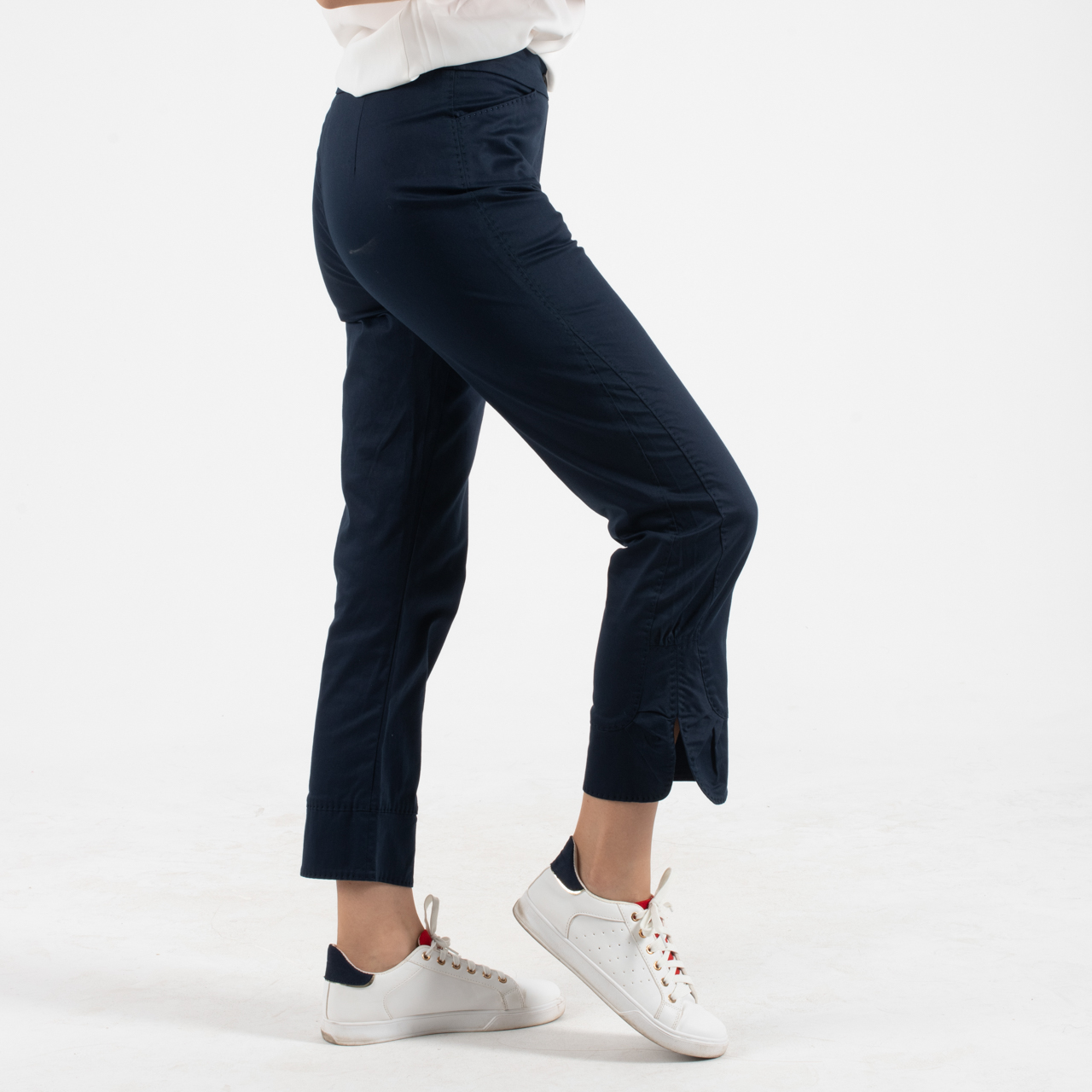 Fidele Μπλε Κάπρι Παντελόνι - Image 3