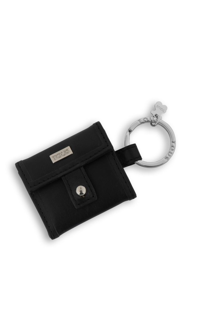 Tous Μπρελόκ Δερμάτινο Μαύρο