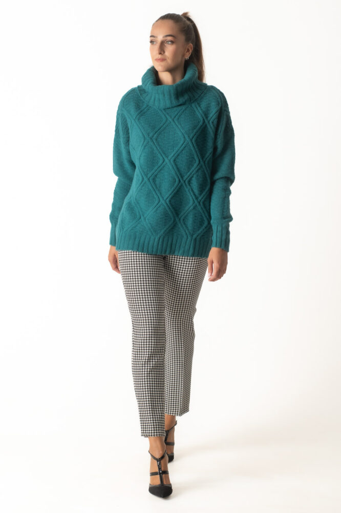 Le Vertige Παντελόνι Καρό Άσπρο-Μαύρο - Image 2