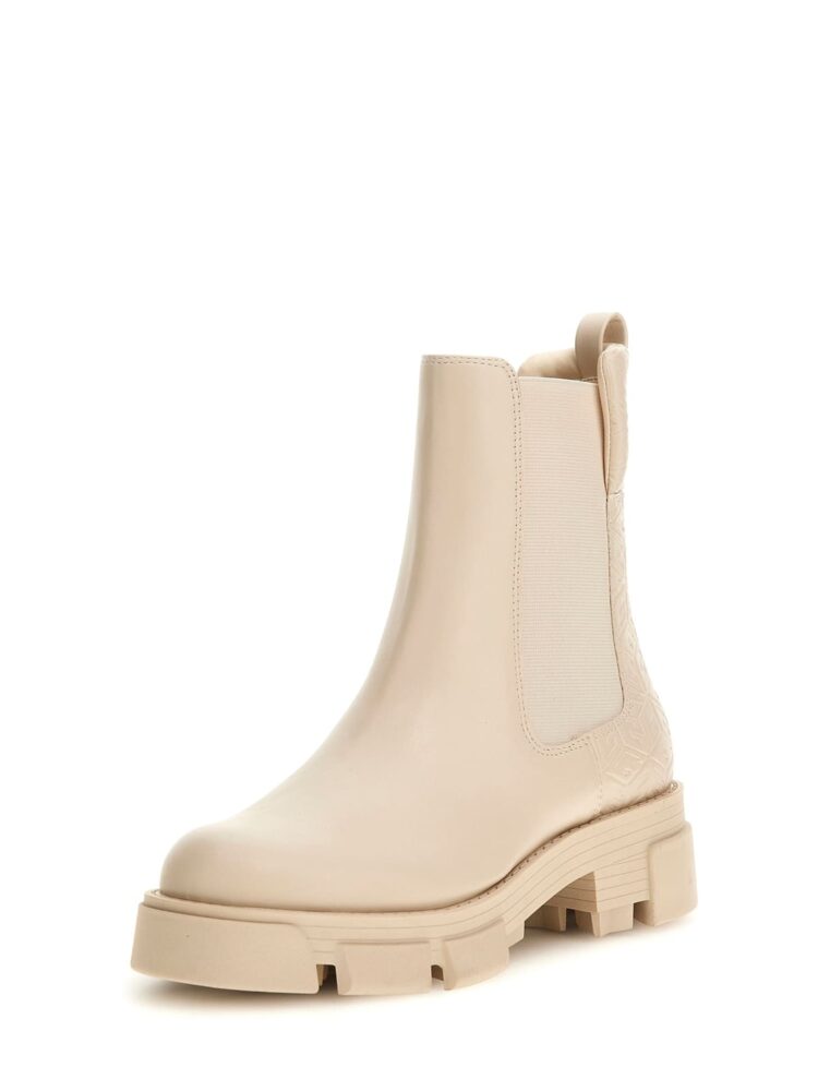 Guess Madla3 Mποτάκι Cream