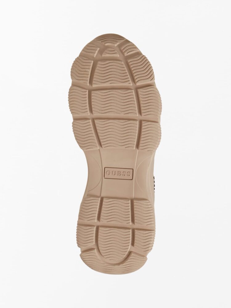 Guess Sneakers Xαμηλό 'MICOLA' Μπεζ Σκούρο - Image 5