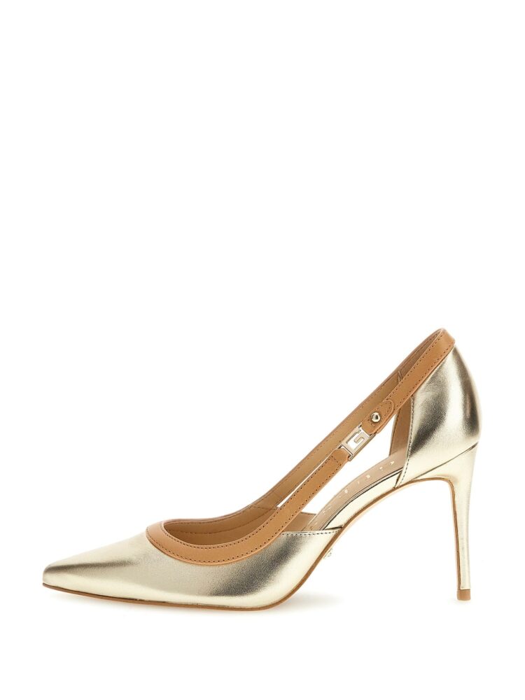 Guess Χρυσή Δερμάτινη Γόβα - Image 2