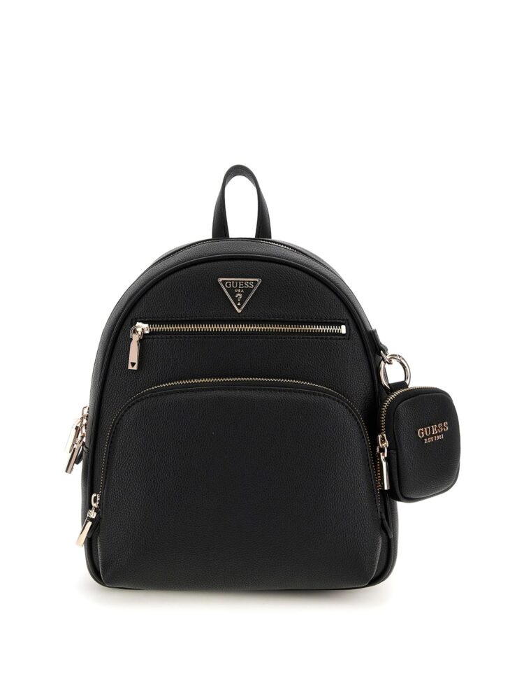 Guess Γυναικεία Τσάντα Πλάτης Mαύρο
