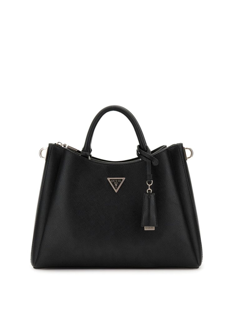 Guess Γυναικεία Τσάντα Ώμου Μαύρη Ώμου/Χειρός