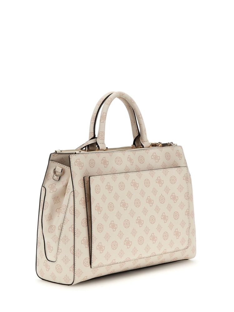 Guess Γυναικεία Τσάντα Χειρός Κρεμ - Image 2