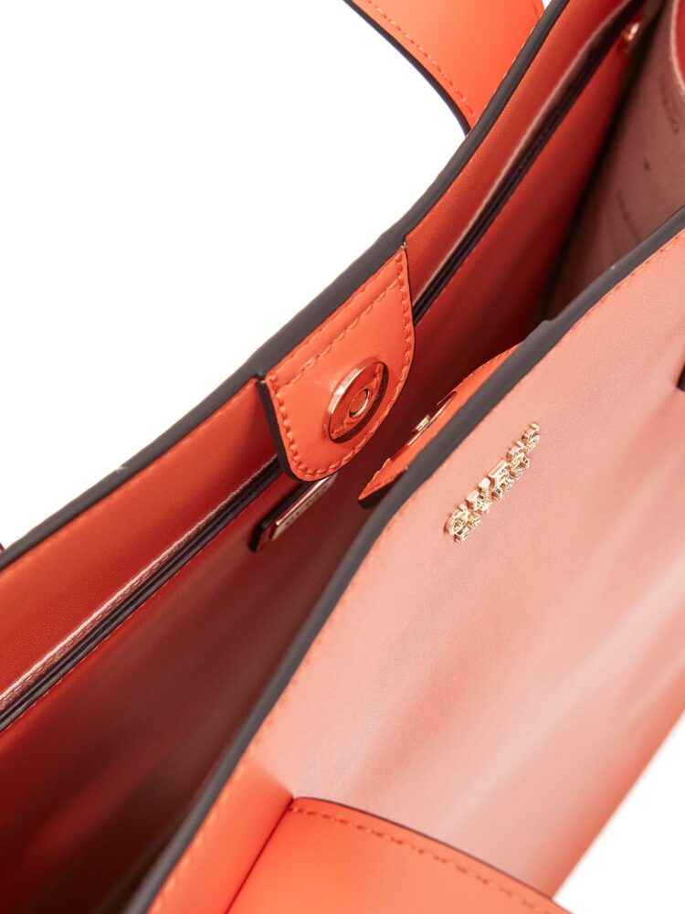 Guess Γυναικεία Shopper Τσάντα Ώμου Πορτοκαλί - Image 3