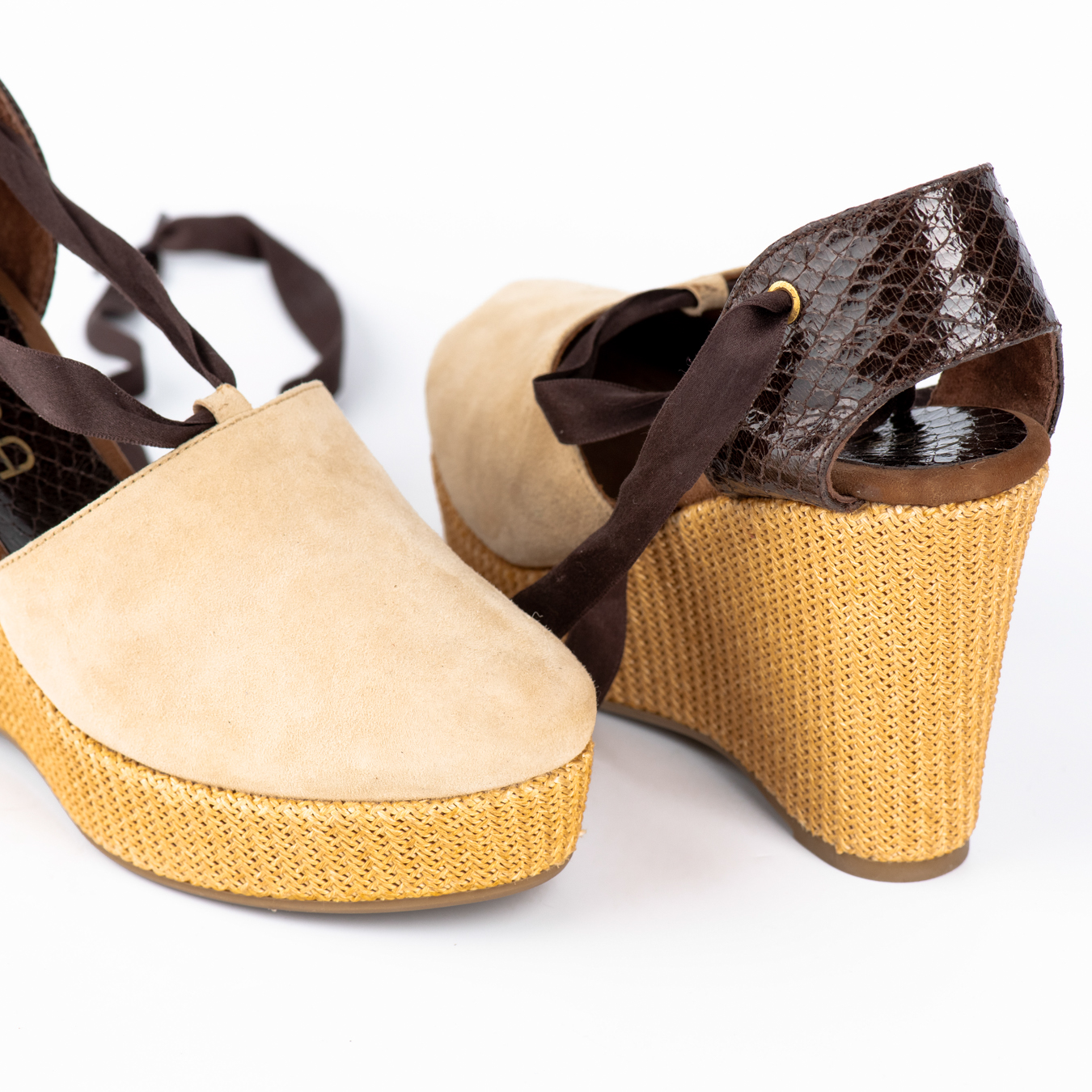 Inuovo Μπεζ-Καφέ Εσπαντρίγιες - Image 5