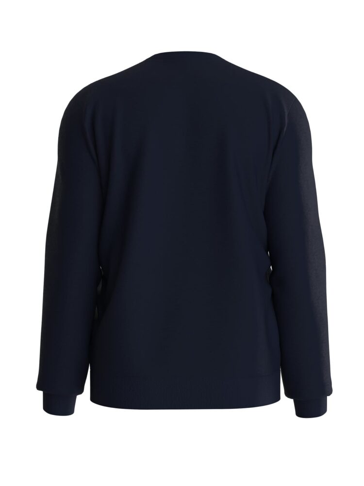 Guess Φούτερ με Tριγωνικό Λογότυπο Μπλέ Σκούρο - Image 2