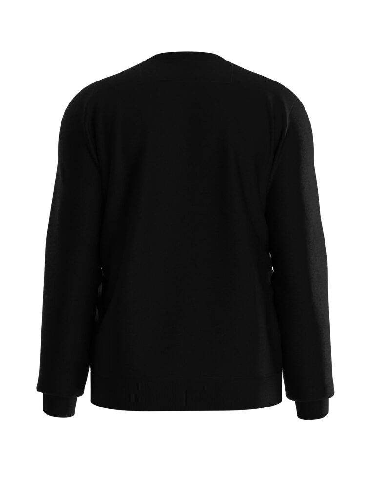 Guess Φούτερ με Tριγωνικό Λογότυπο Μαύρο - Image 2