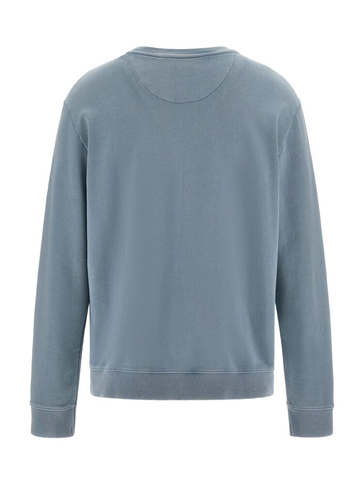 Guess Φούτερ Γαλάζιο Μονόχρωμο με Στάμπα - Image 3