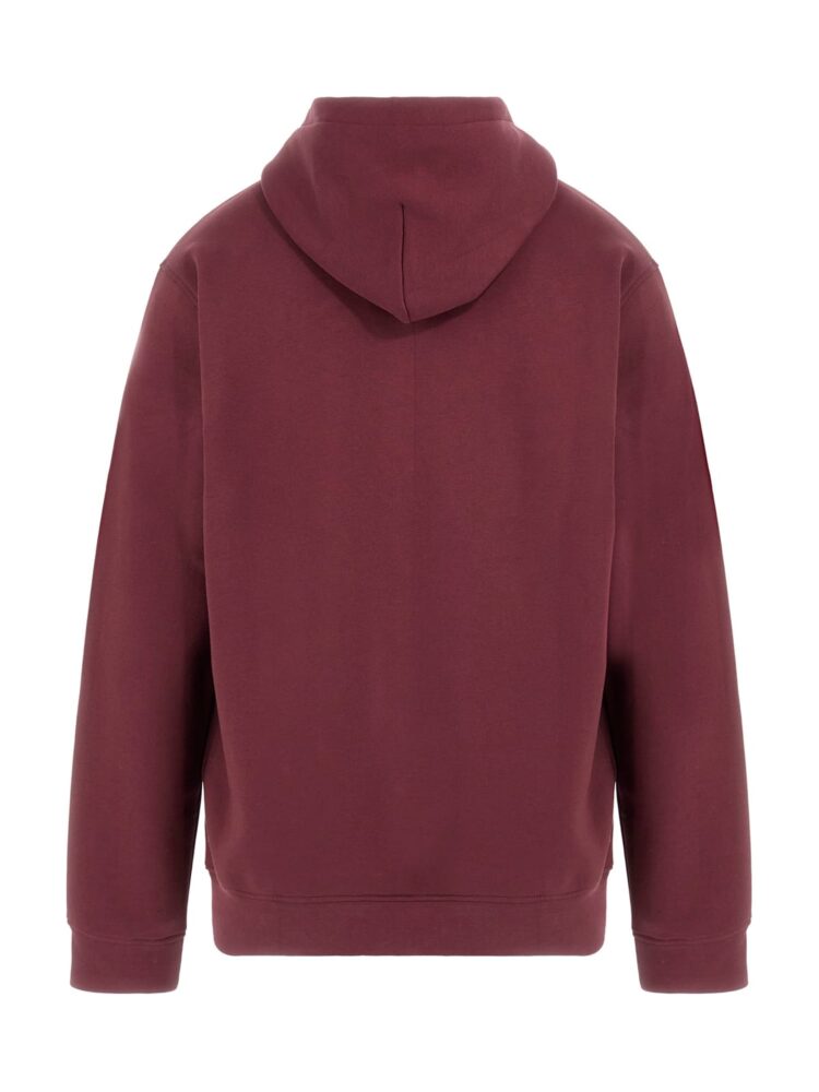 Guess Aνδρικό Φούτερ Mπορντό με Τριγωνικό Λογότυπο - Image 4