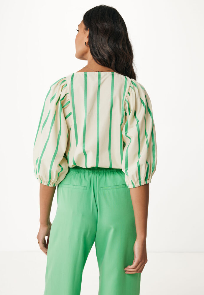 Mexx Fashion Γυναικεία Μπλούζα Μπεζ Ριγέ - Image 2