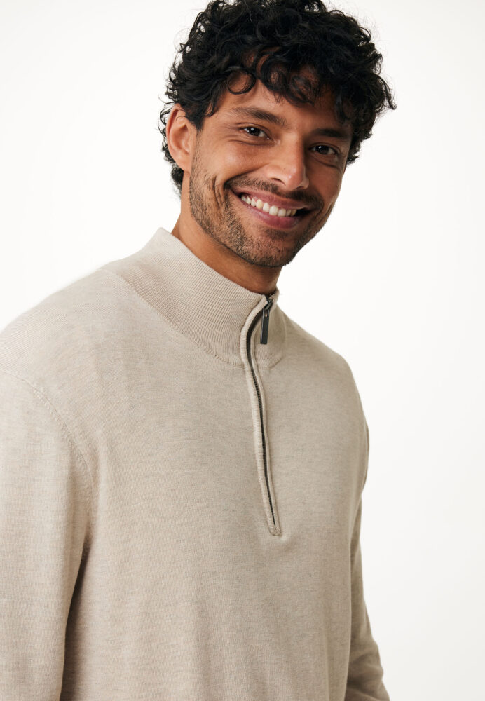 Mexx Μπλούζα Mονόχρωμη Μπεζ Ανοιχτό - Image 4