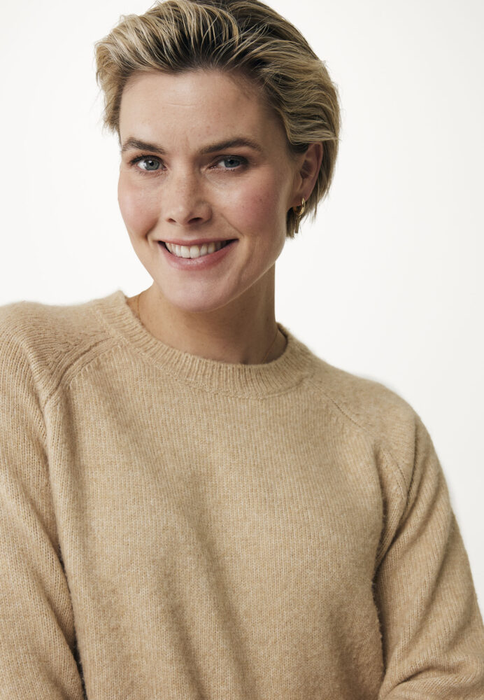 Mexx Γυναικείο Πουλόβερ Μελί - Image 4