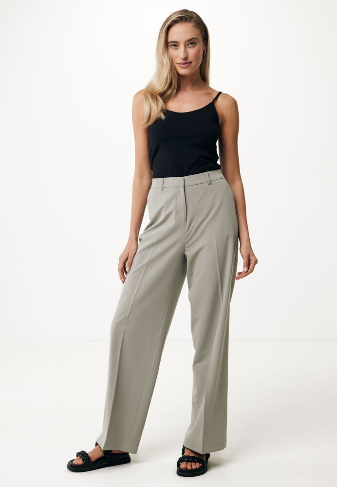 Mexx Fashion Γυναικεία Υφασμάτινη Παντελόνα Χακί - Image 4