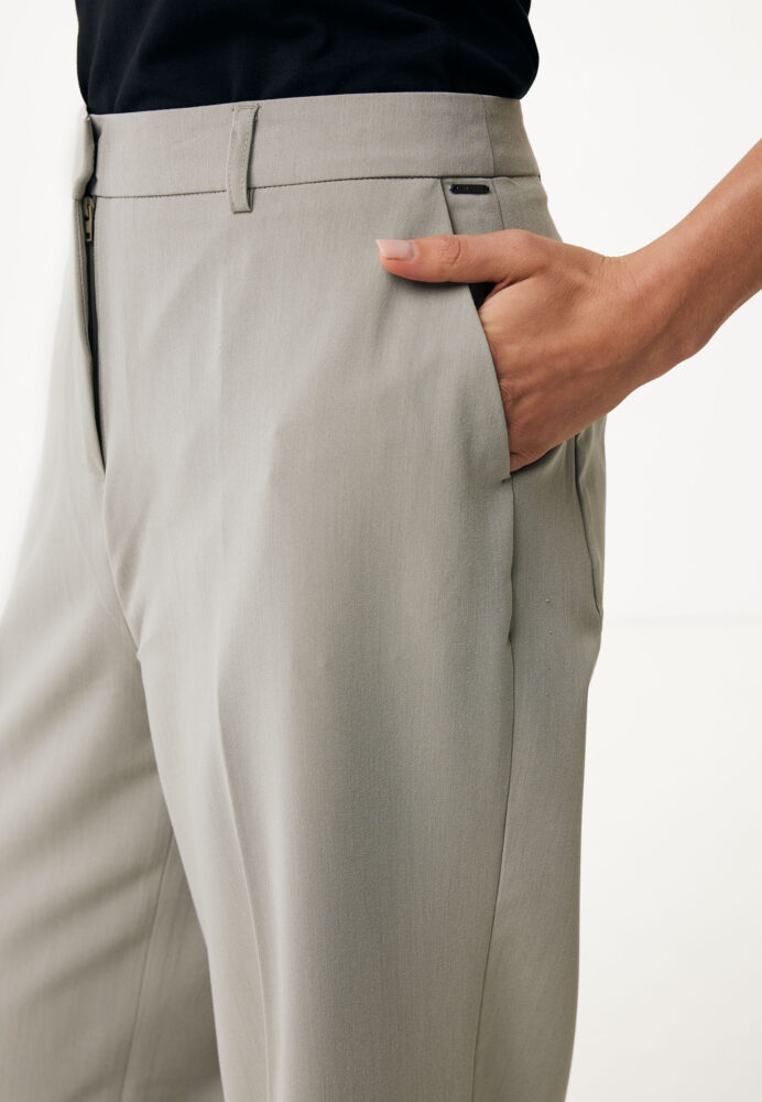 Mexx Fashion Γυναικεία Υφασμάτινη Παντελόνα Χακί - Image 3