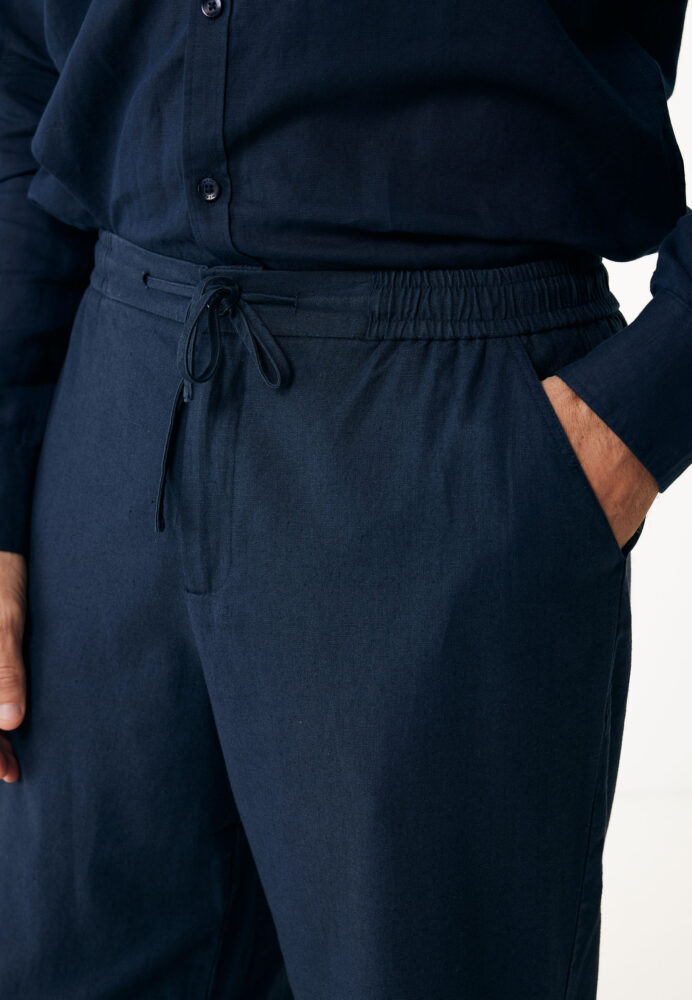 Mexx Fashion Ανδρικό Παντελόνι Navy Μπλε - Image 4