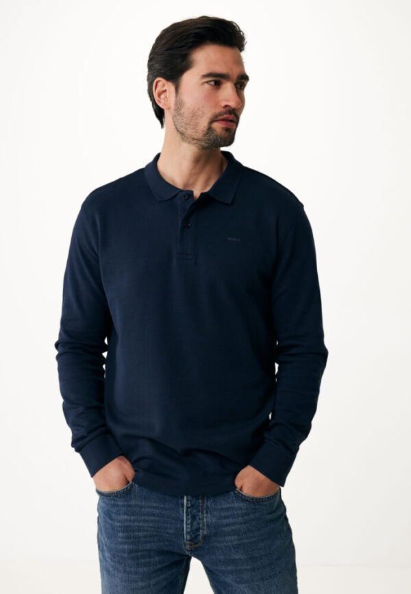 Mexx Ανδρικό Polo Μπλούζα Navy