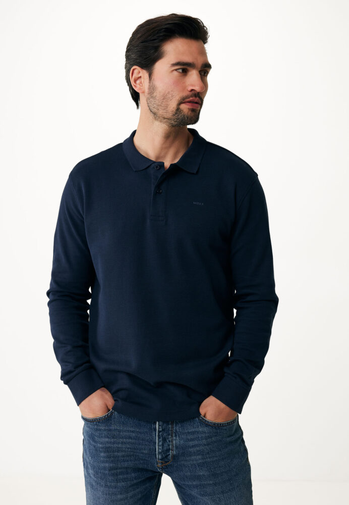 Mexx Ανδρικό Polo Μπλούζα Navy