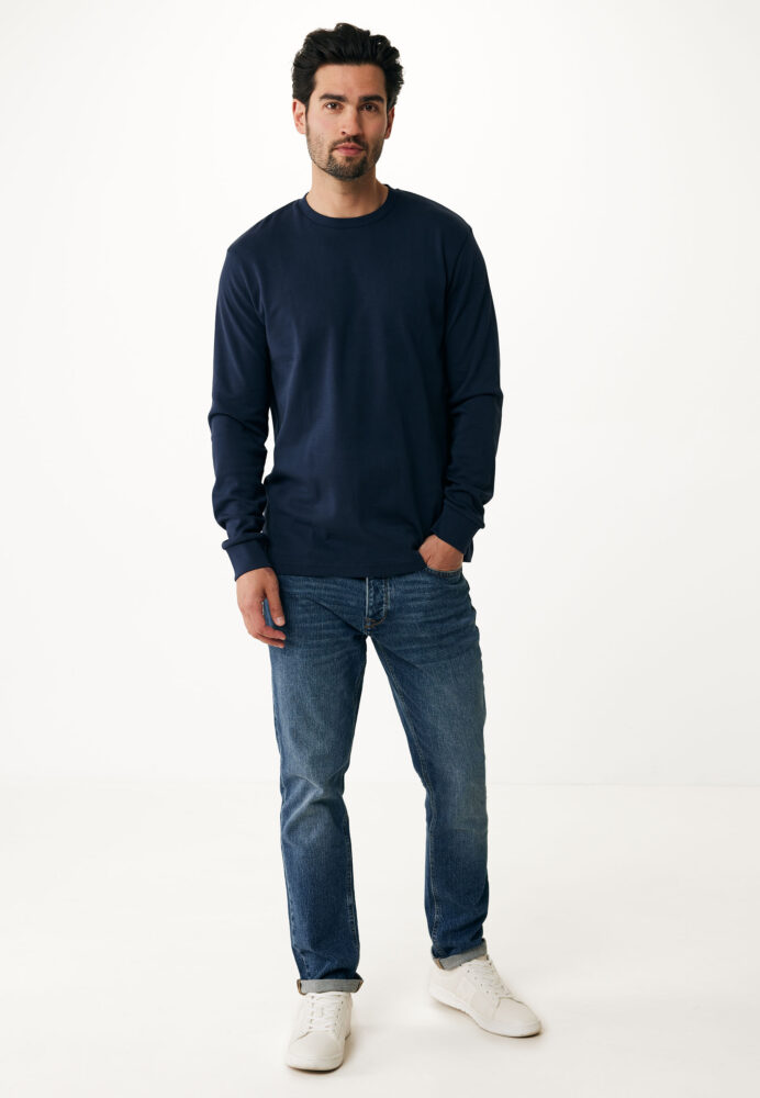 Mexx Ανδρική Μπλέ Σκούρο Μπλούζα με Στάμπα στη Πλάτη - Image 3