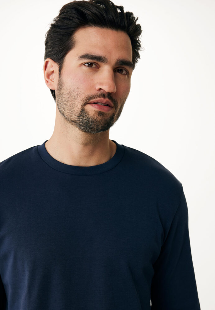 Mexx Ανδρική Μπλέ Σκούρο Μπλούζα με Στάμπα στη Πλάτη - Image 4