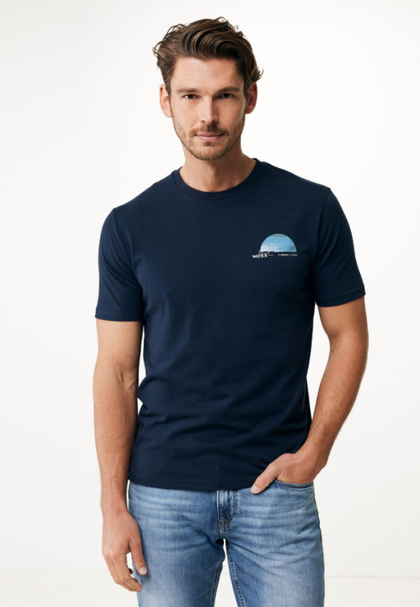 Mexx Fashion Ανδρικό T-shirt Κοντομάνικο Mπλέ Σκούρο