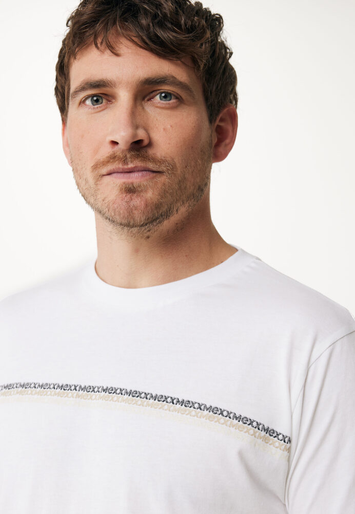 Mexx Fashion Ανδρικό T-shirt Κοντομάνικο Λευκό - Image 4