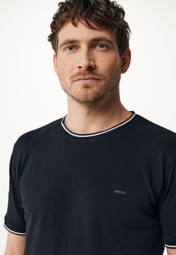 Mexx Fashion Ανδρικό T-shirt Κοντομάνικο Mαύρο - Image 4