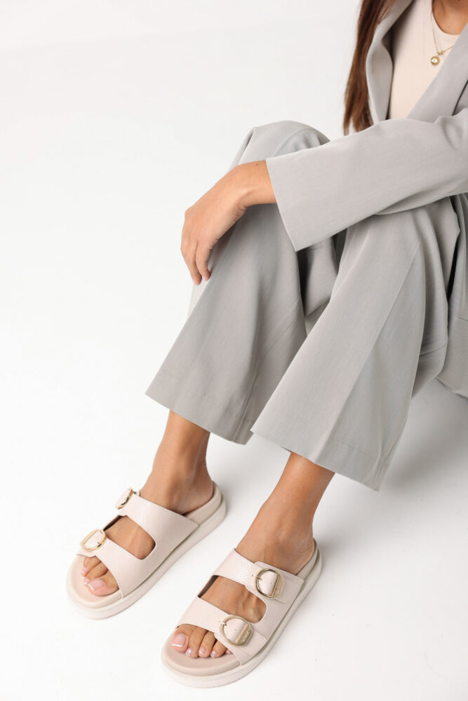 Mexx Γυναικεία slippers Nirken MIBN1900141W-03 Μπεζ - Image 4