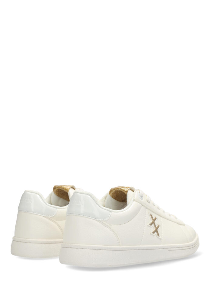 Mexx Γυναικείο Sneaker Nila Άσπρο/Χρυσό - Image 4