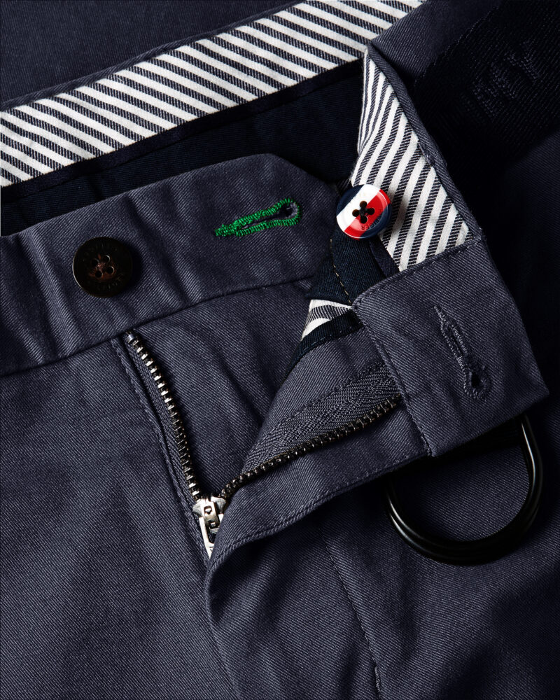 TOMMY HILFIGER Μπλε Σκούρα Βερμούδα με Ζώνη - Image 4