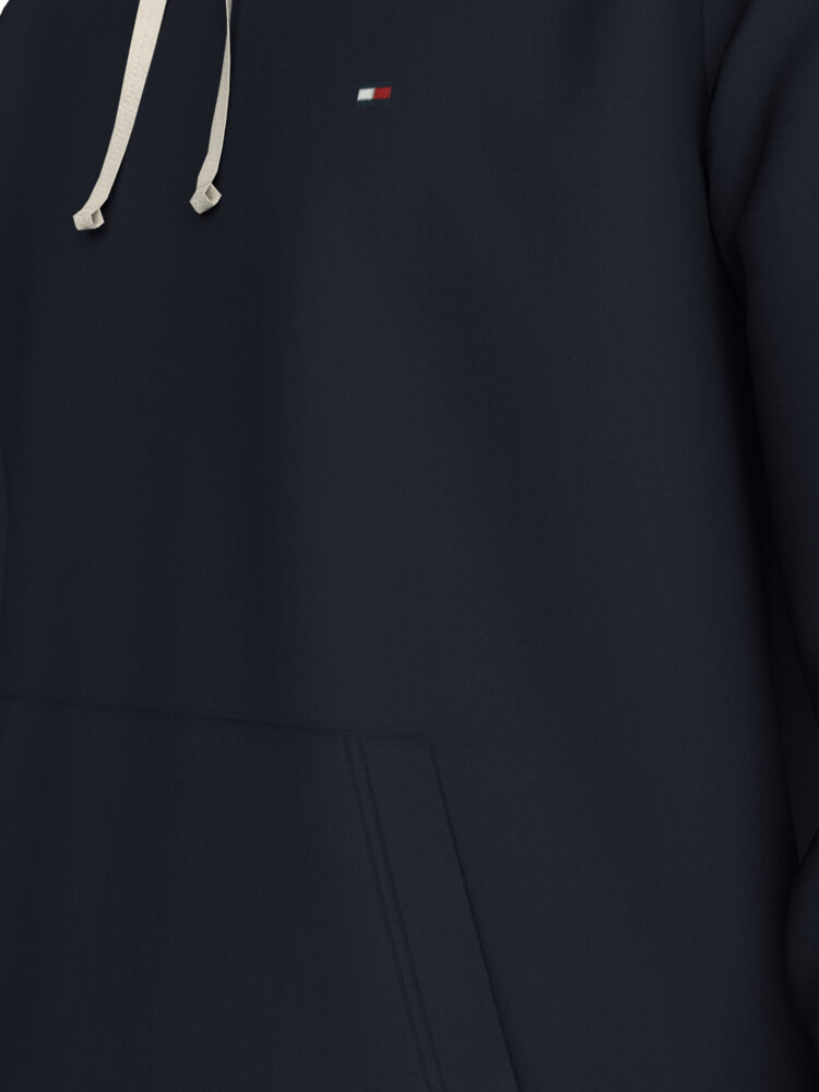 Tommy Hilfiger Ανδρικό Μπλέ Σκούρο Φούτερ με κουκούλα - Image 4