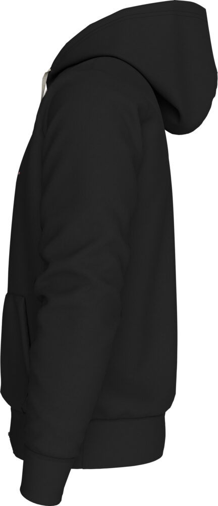 Tommy Hilfiger Ανδρική Μαύρη Φούτερ Ζακέτα με κουκούλα κ φερμουάρ - Image 3