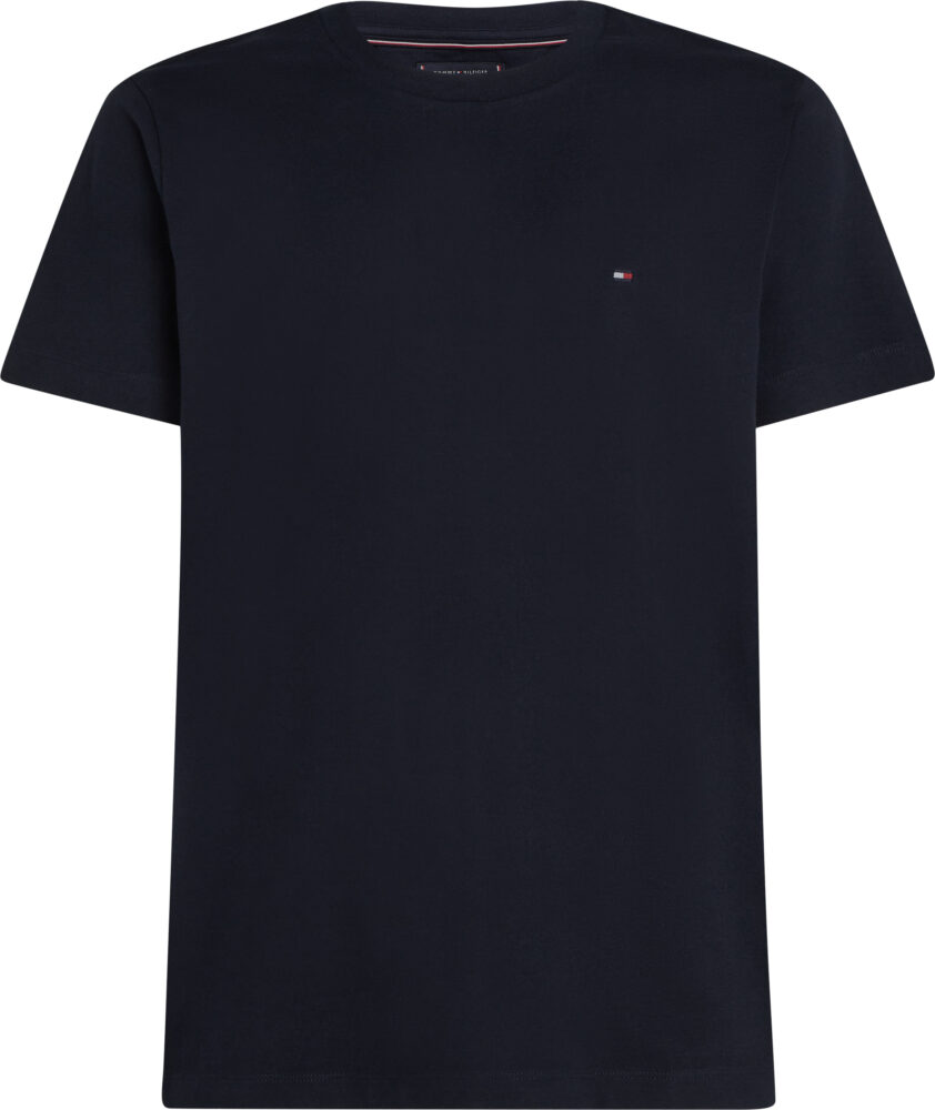 Tommy Hilfiger Ανδρικό Μπλέ T- Shirt Με Λαιμόκοψη - Image 4