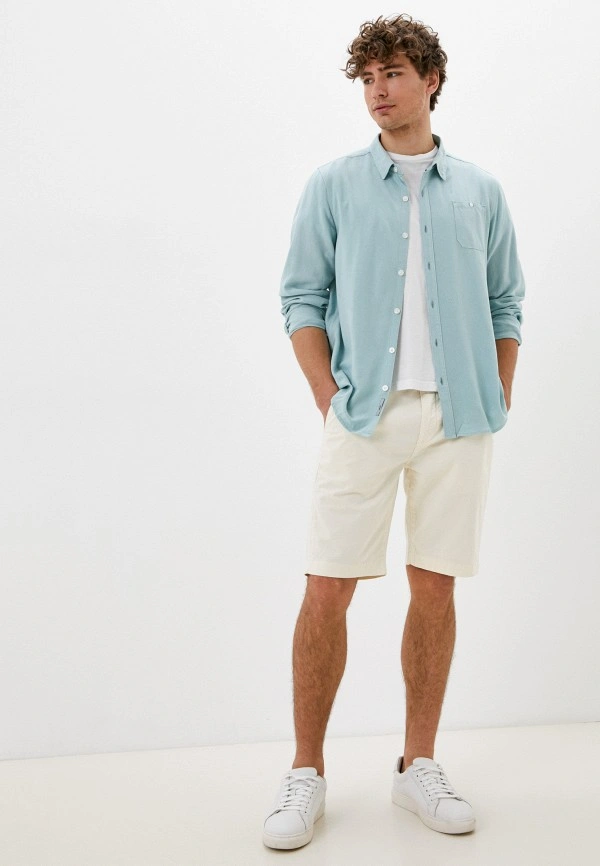 Mexx Πουκάμισο Grey Mint Μονόχρωμο - Image 2