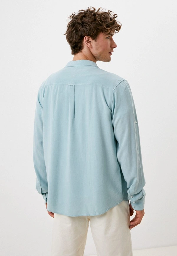 Mexx Πουκάμισο Grey Mint Μονόχρωμο - Image 3