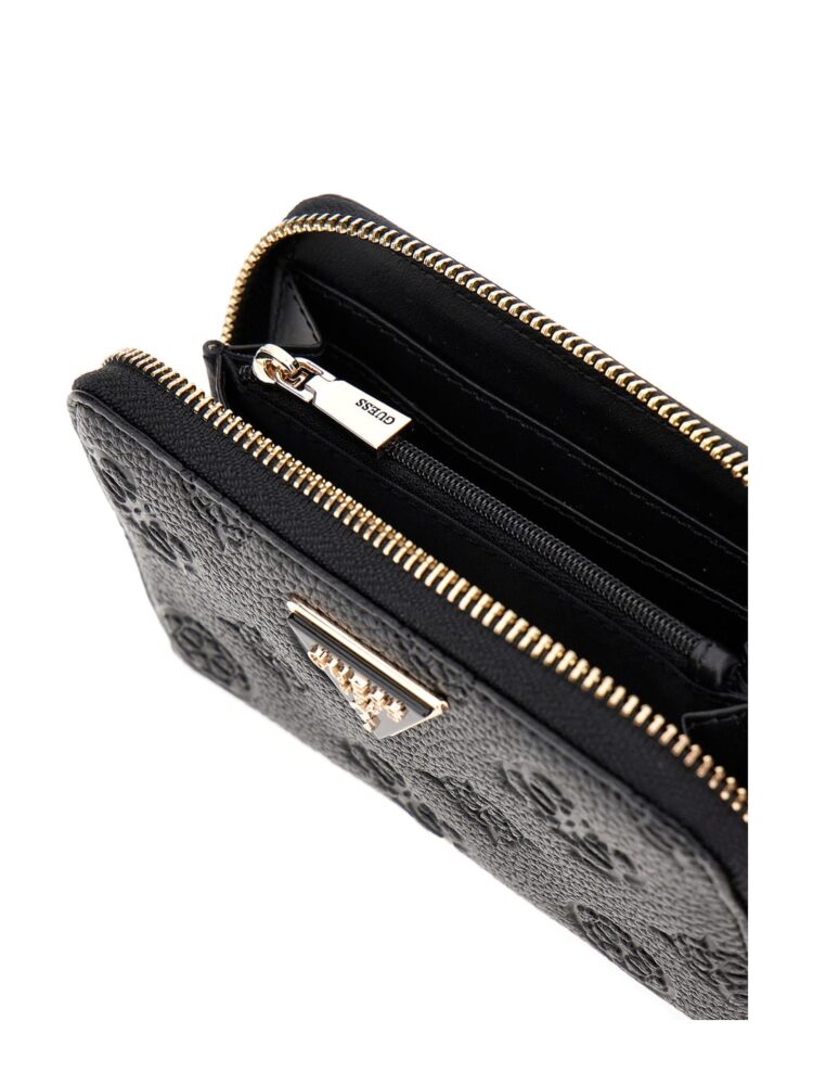 Guess Μικρό Γυναικείο Πορτοφόλι Μαύρο - Image 3
