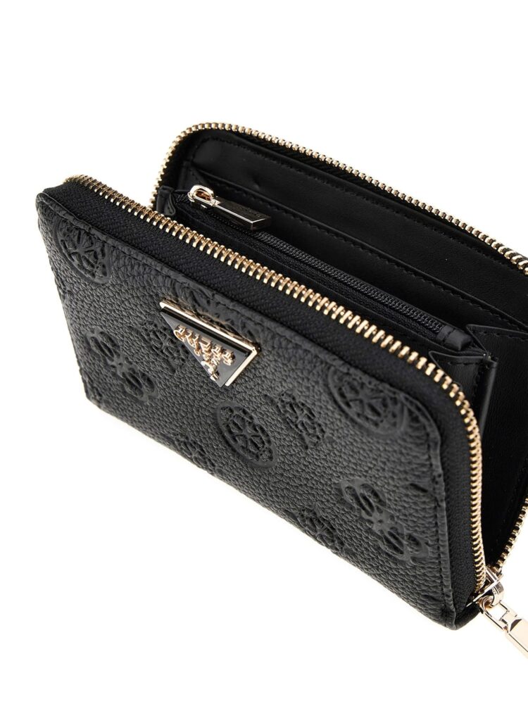 Guess Μικρό Γυναικείο Πορτοφόλι Μαύρο - Image 5