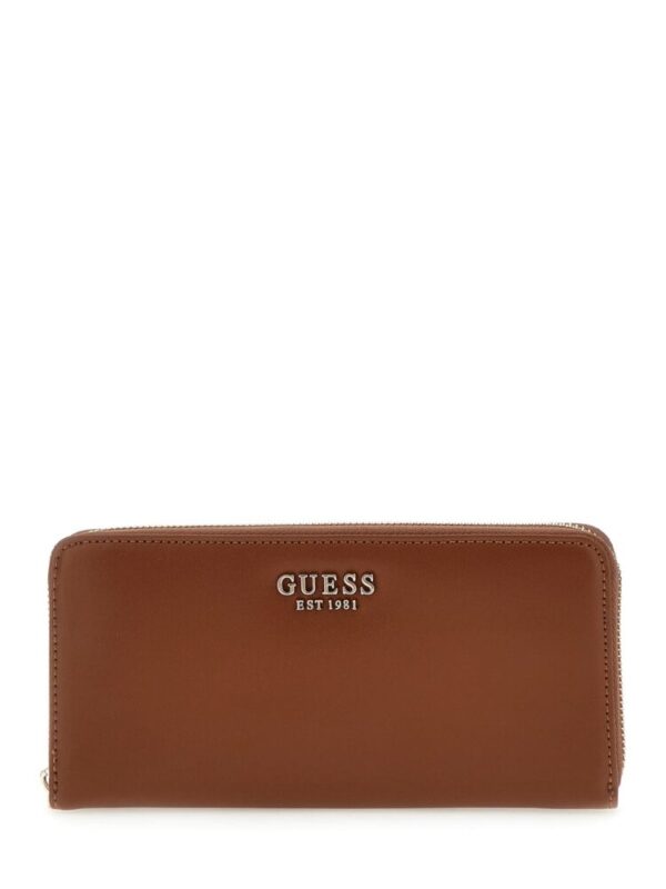 Guess Γυναικείο Πορτοφόλι Καφέ