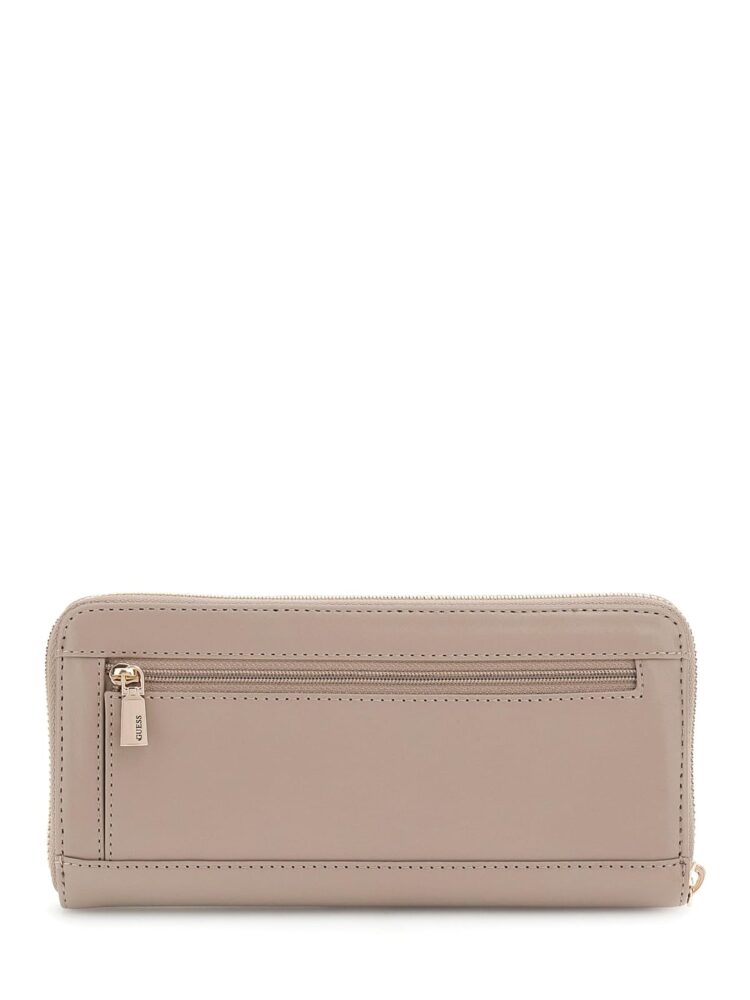Guess Laurel Slg Μεγάλο Γυναικείο Πορτοφόλι Γκρί Ανοιχτό - Image 2