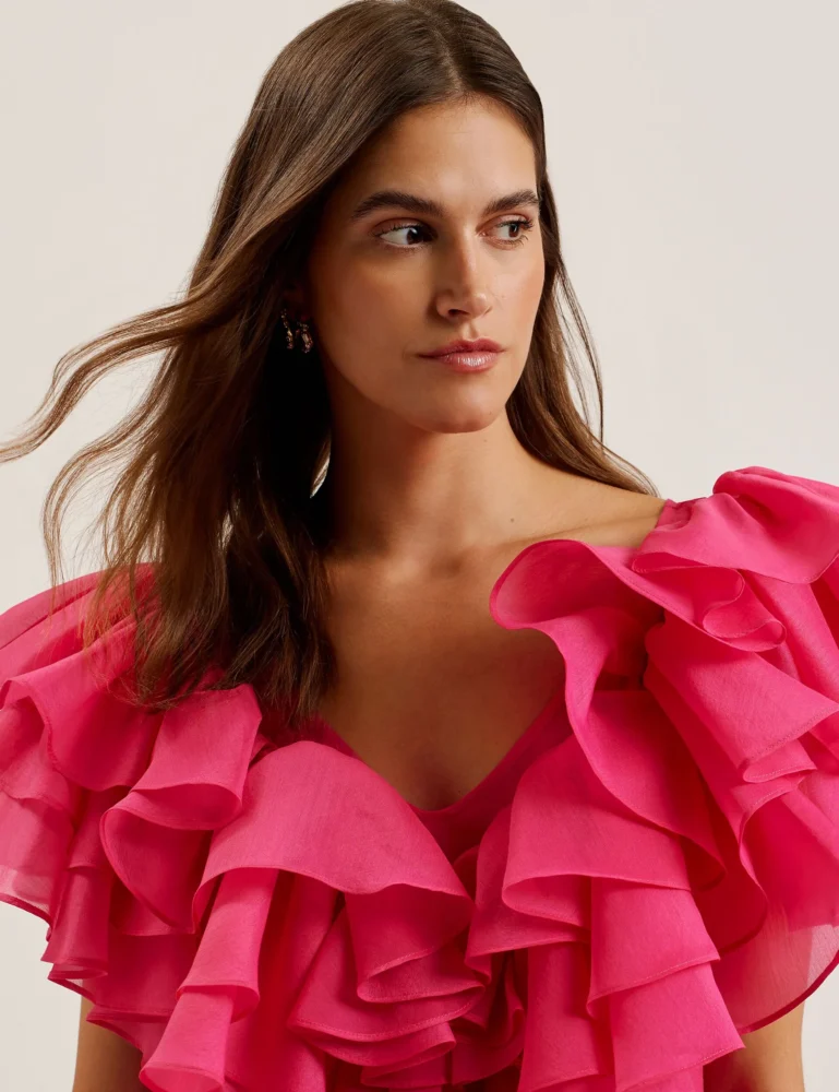 Ted Baker Γυναικείο Τοπ Calonda Φούξια - Image 3