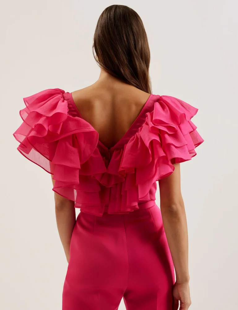 Ted Baker Γυναικείο Τοπ Calonda Φούξια - Image 2