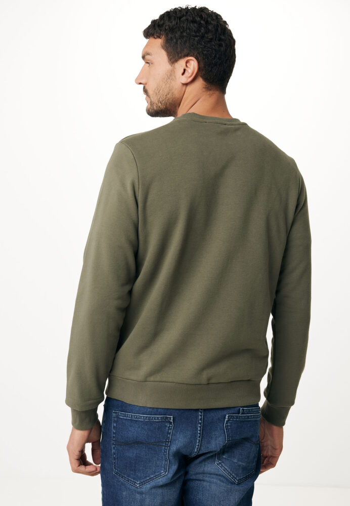 Mexx Λαδί Φούτερ με Λαιμόκοψη - Image 3