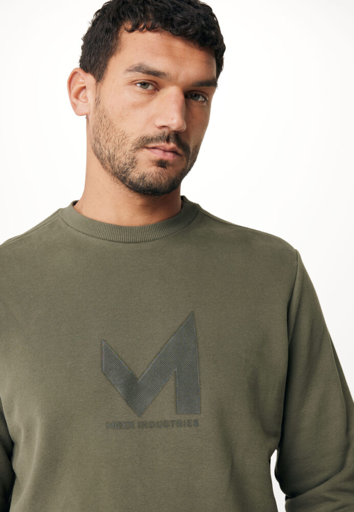 Mexx Λαδί Φούτερ με Λαιμόκοψη - Image 4