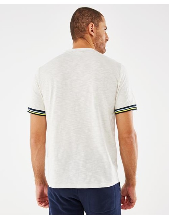 Mexx Fashion T-Shirt Ιβουάρ Μονόχρωμο - Image 4