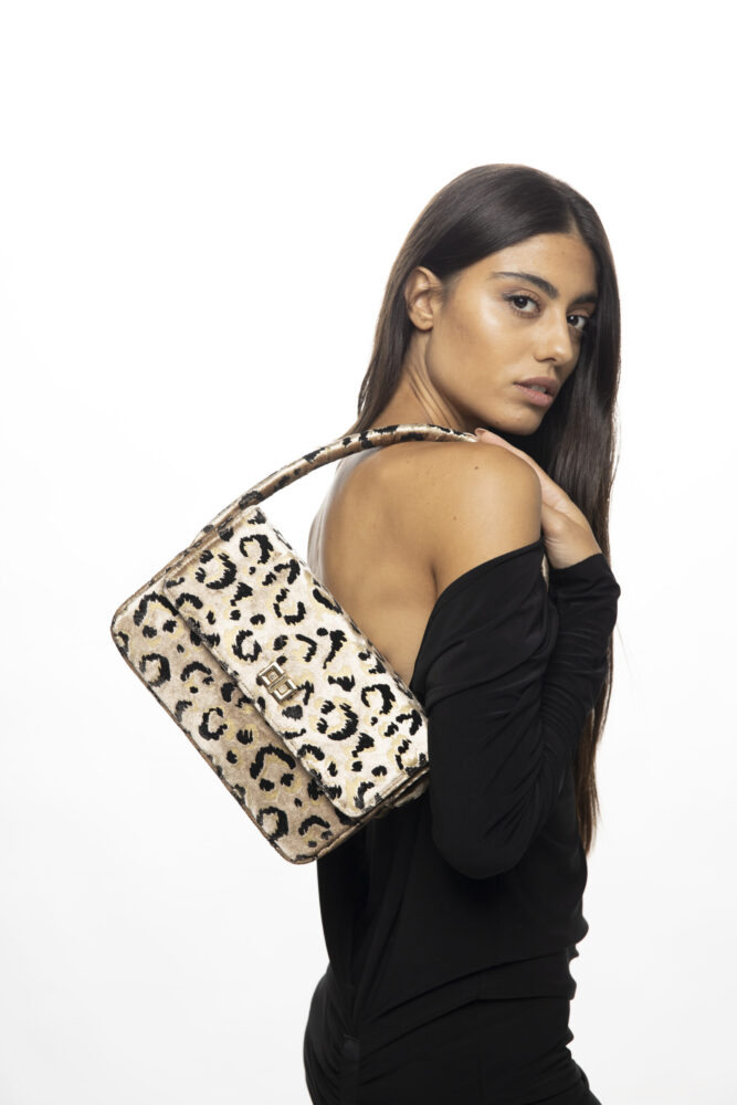 Sorena Χειροποιήτη Τσάντα Ώμου Bambini Leo - Image 2