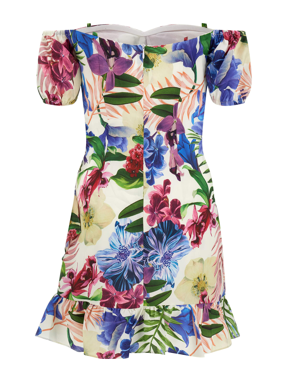 Guess Mini Φόρεμα Off-Shoulder Φλοραλ - Image 4