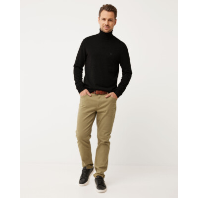 Mexx Πλεκτή Αντρική Μπλούζα Μαύρη