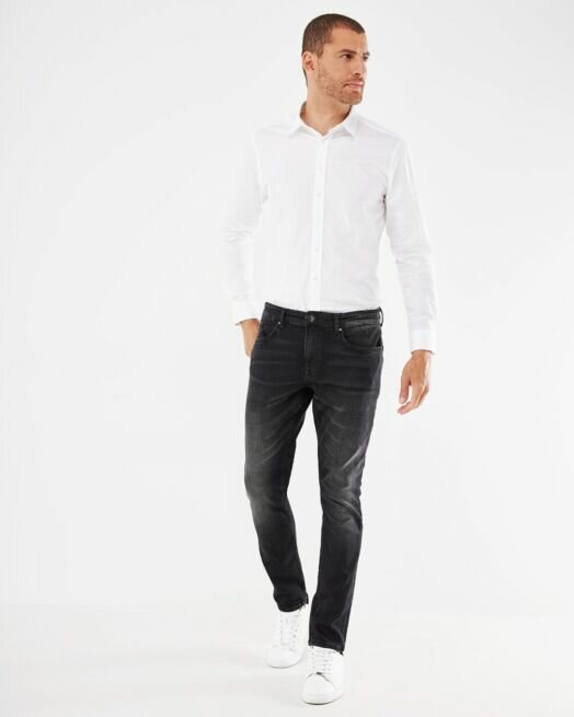 Mexx Ανδρικό Μαύρο Ελάστικό Τζιν Παντελόνι - Image 2